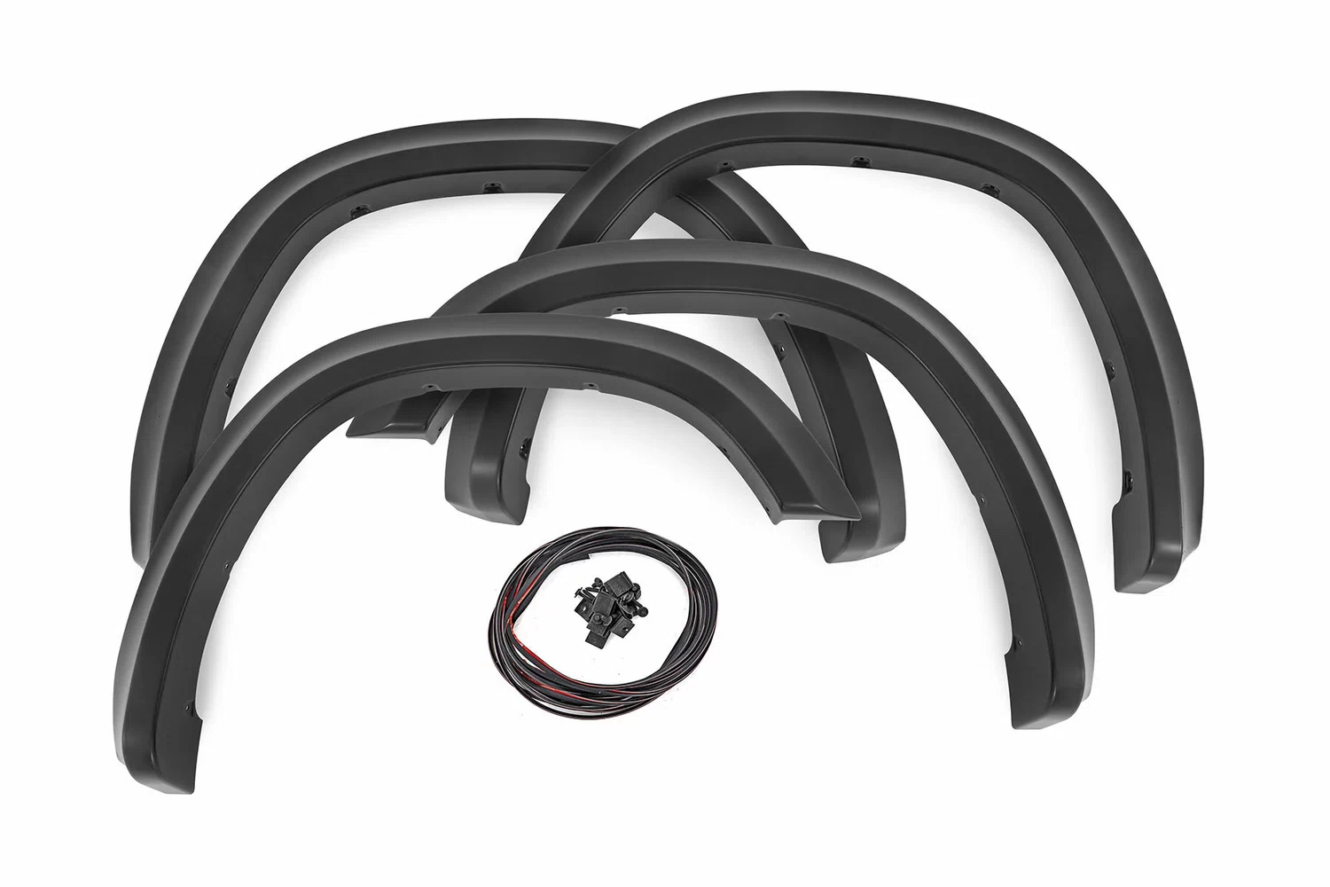 Fits Ram 1500 (2019-2024) Sport Fender Flares PX8 Black Crystal S-D10914-PX8